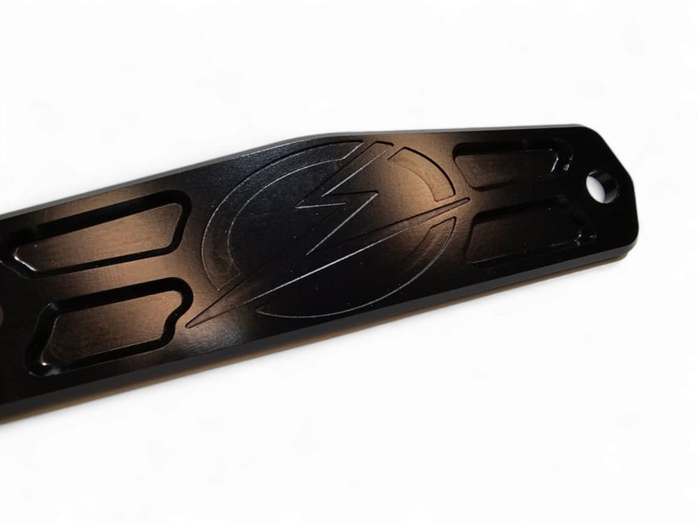 Elektric Offroad UTV Winch Fairlead Cover Plate - Black