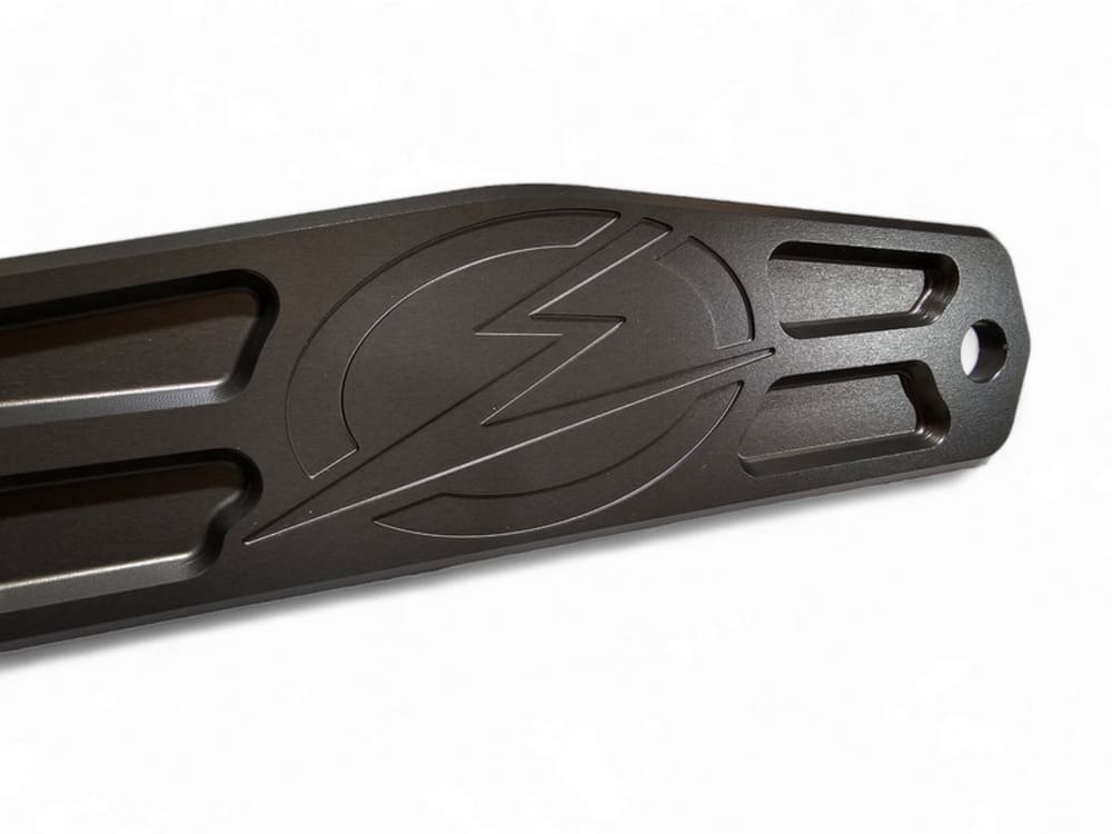 Elektric Offroad Winch Fairlead UTV Cover Plate - Gunmetal