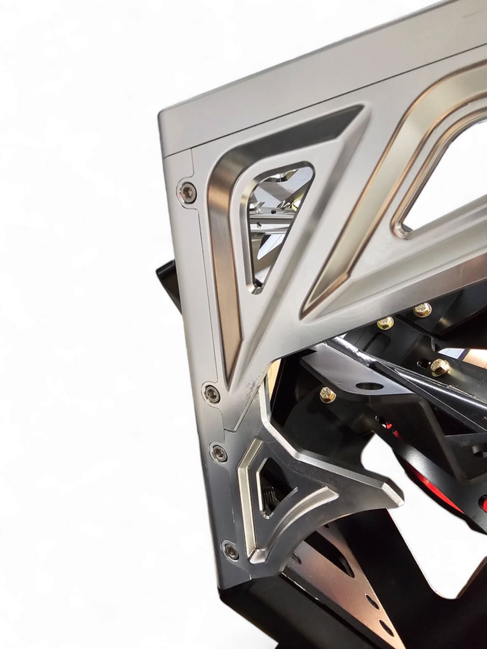 Elektric Offroad Winch Hook Billet & Amp Series Bumpers - Anodized Black
