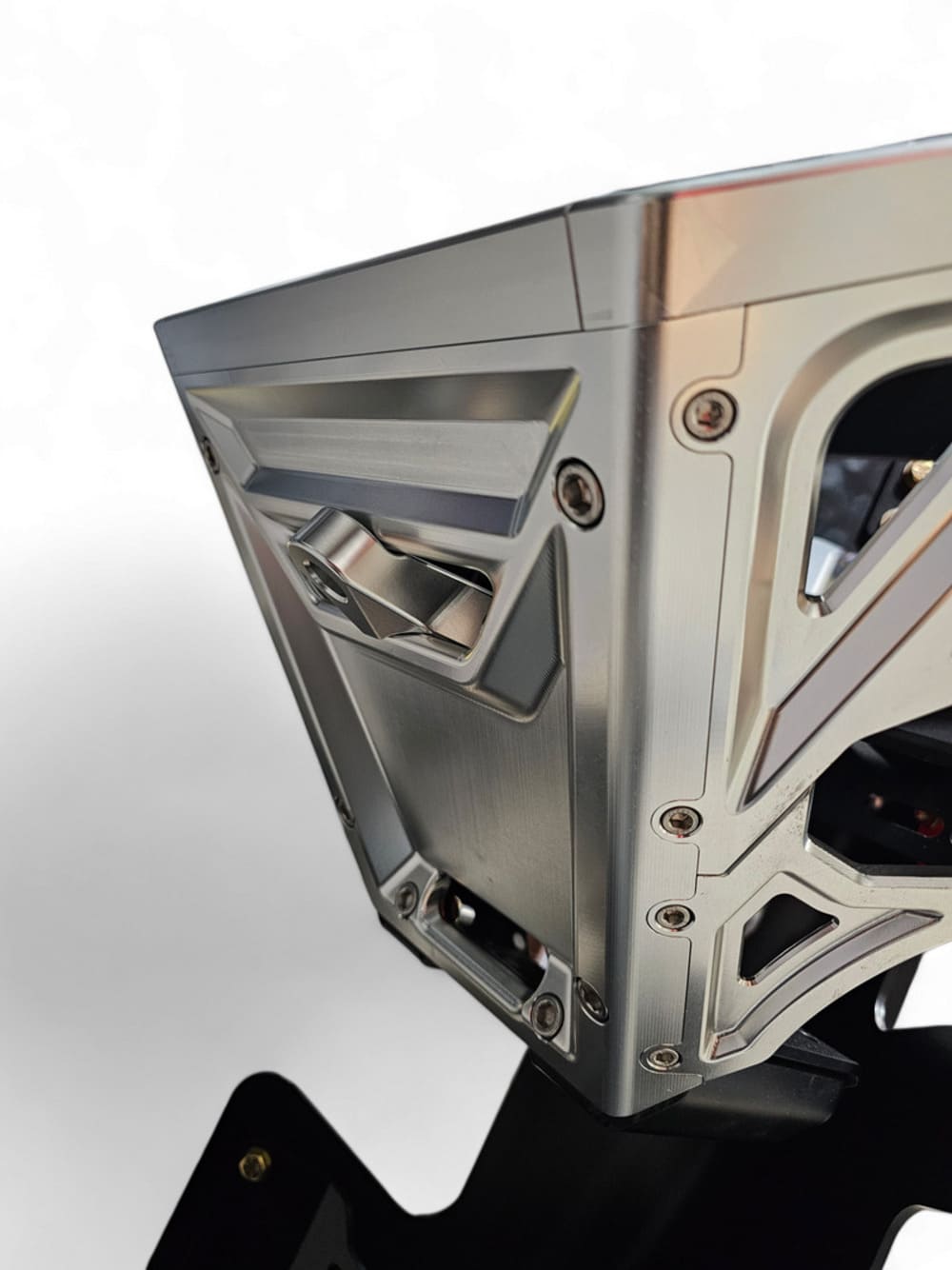 Elektric Offroad Winch Hook Billet & Amp Series Bumpers - Anodized Clear