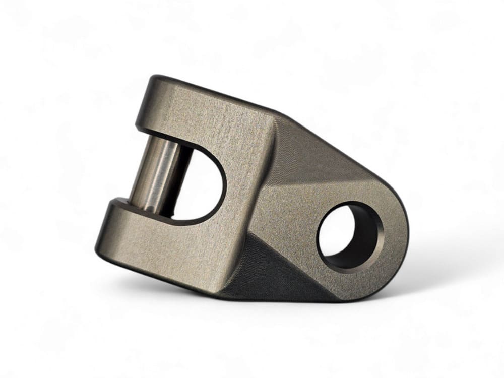 Elektric Offroad Winch Hook For EOD Billet Series Bumpers Anodized Gun Metal Finish