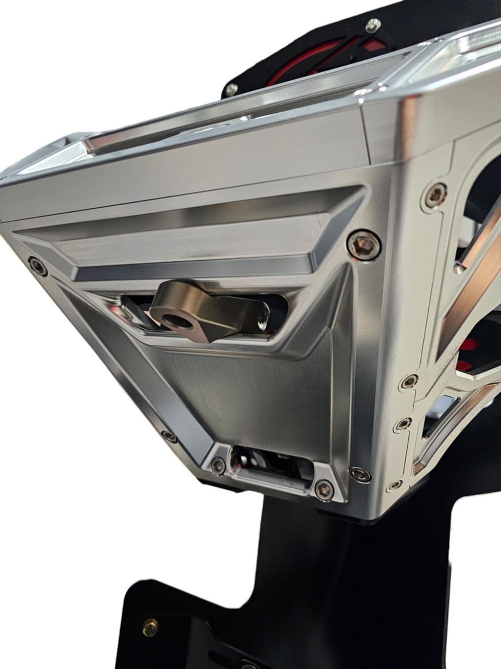 Elektric Offroad Winch Hook For EOD Billet Series Bumpers Anodized Gun Metal Finish