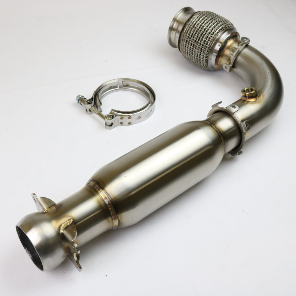 EVO Can-Am Maverick X3 Turbo Race Bypass Pipe & Bullet Muffler