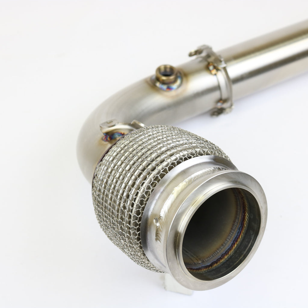 EVO Can-Am Maverick X3 Turbo Race Bypass Pipe & Bullet Muffler