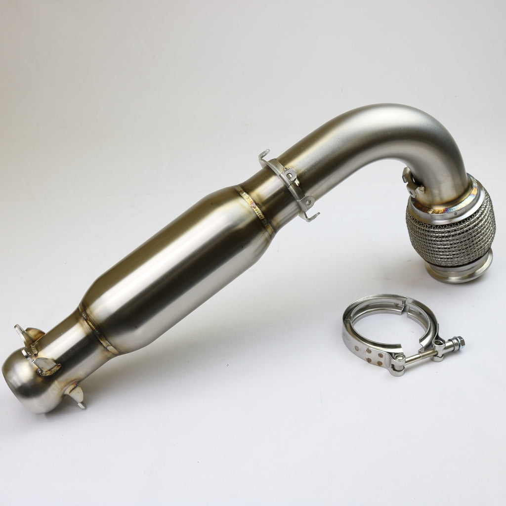 EVO Can-Am Maverick X3 Turbo Race Bypass Pipe & Bullet Muffler