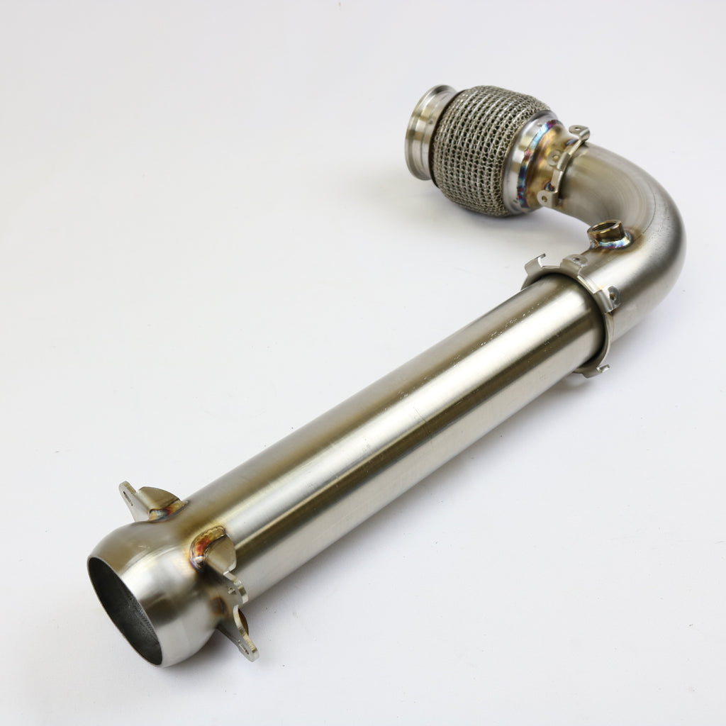 EVO Can-Am Maverick X3 Turbo Race Bypass Pipe & Bullet Muffler