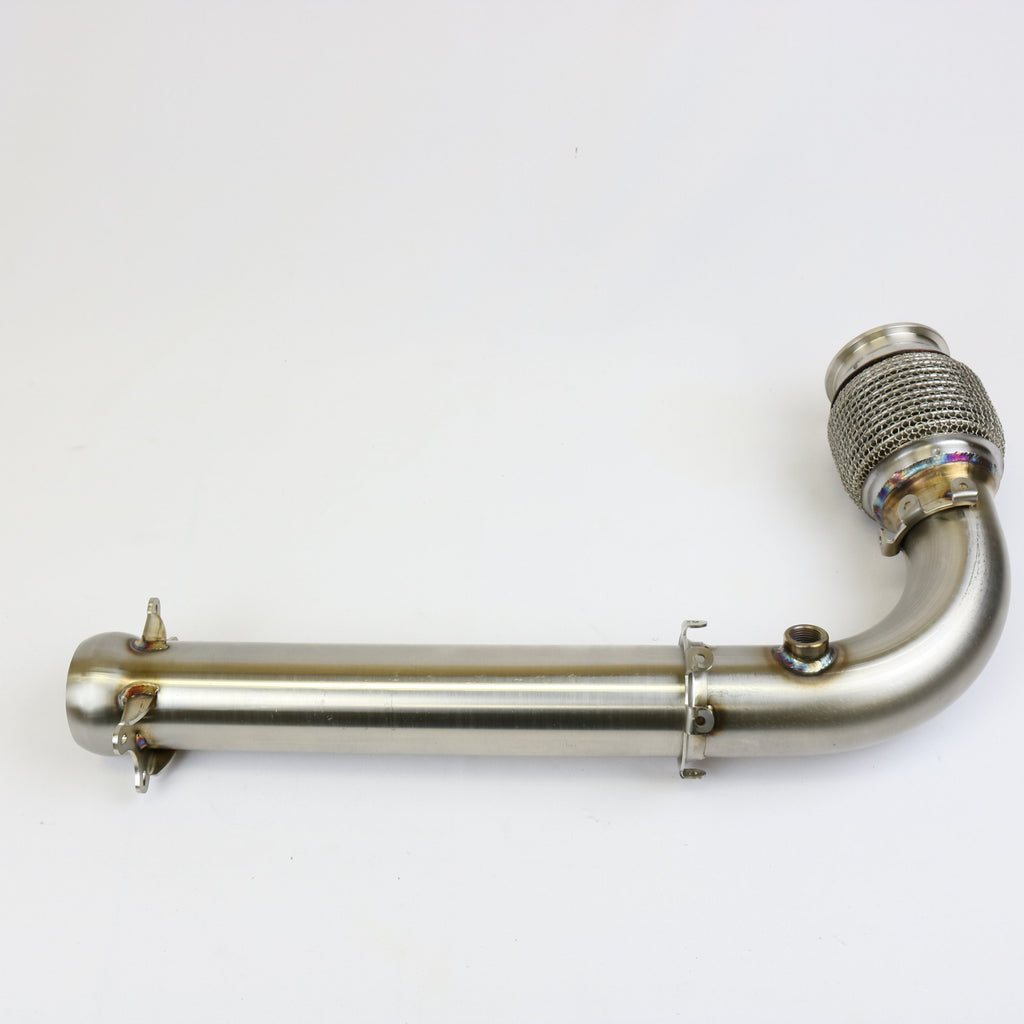 EVO Can-Am Maverick X3 Turbo Race Bypass Pipe & Bullet Muffler