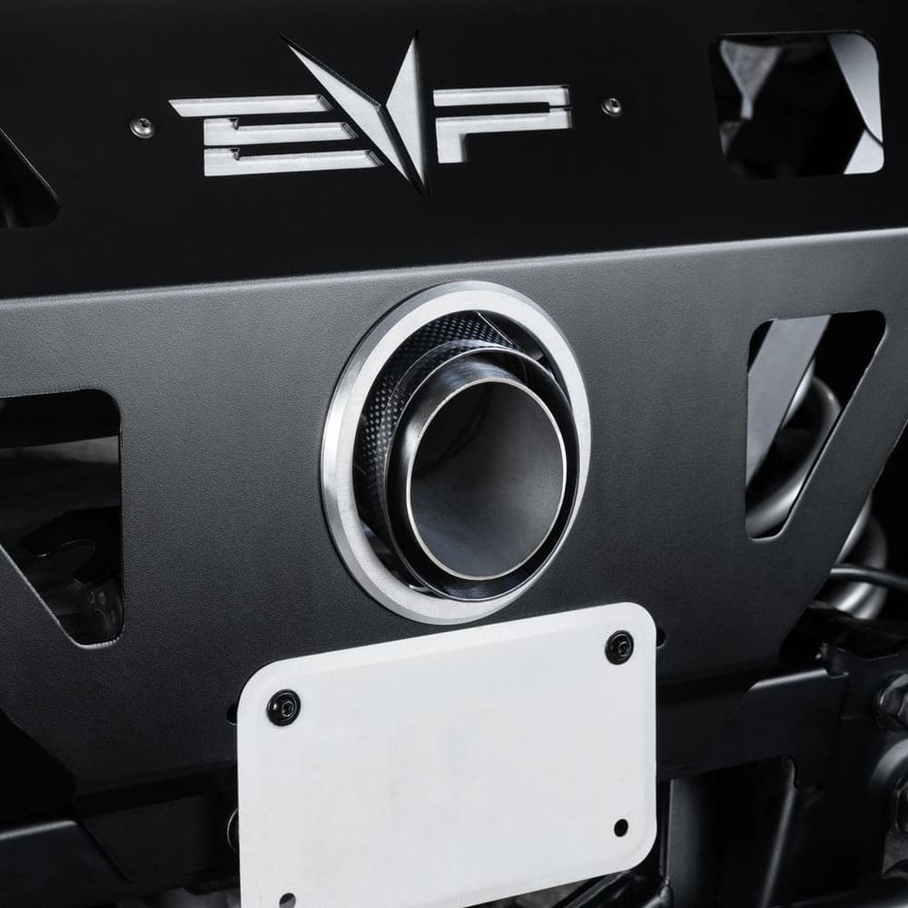EVO '24+ Polaris Ranger XD 1500 Center Exit Muffler With Rear Fascia