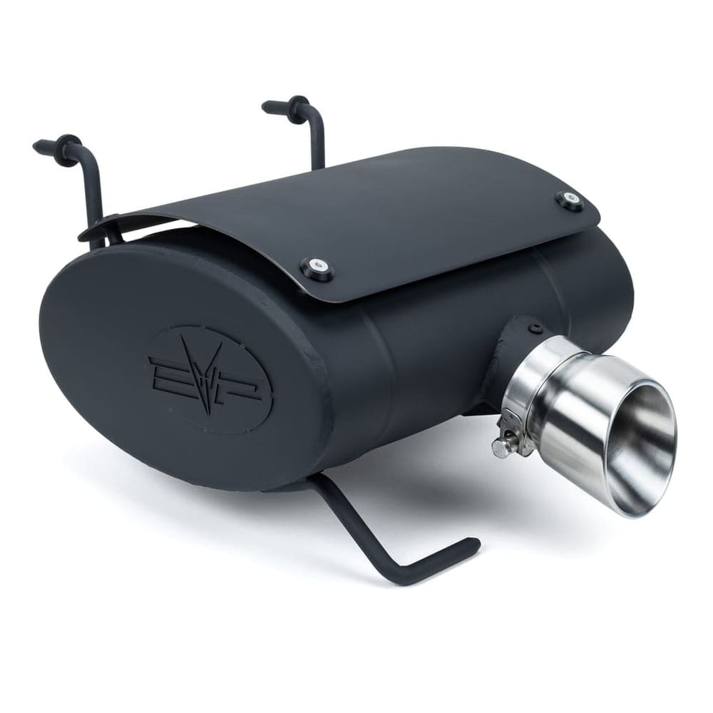 EVO '24+ Polaris Ranger XD 1500 Center Exit Muffler With Rear Fascia