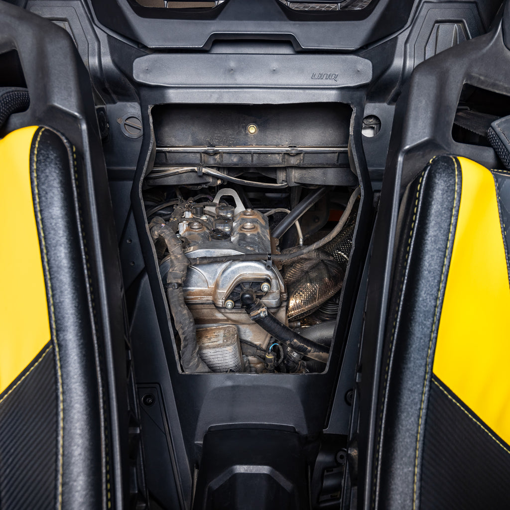 EVO Can-Am Maverick R Engine Access Panel
