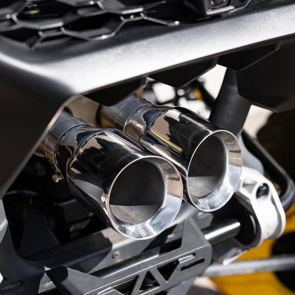 EVO Can-Am Maverick R Racing Dynamic Twin Exit Muffler