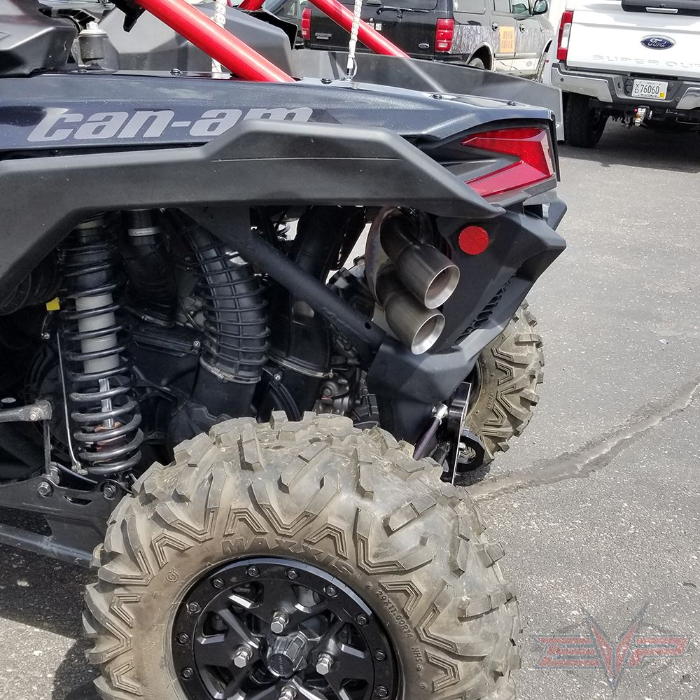 EVO Can-Am Maverick X3 Captain's Choice Electric Cut Out Exhaust