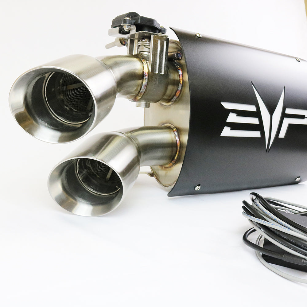 EVO Can-Am Maverick X3 Captain's Choice Electric Cut Out Exhaust
