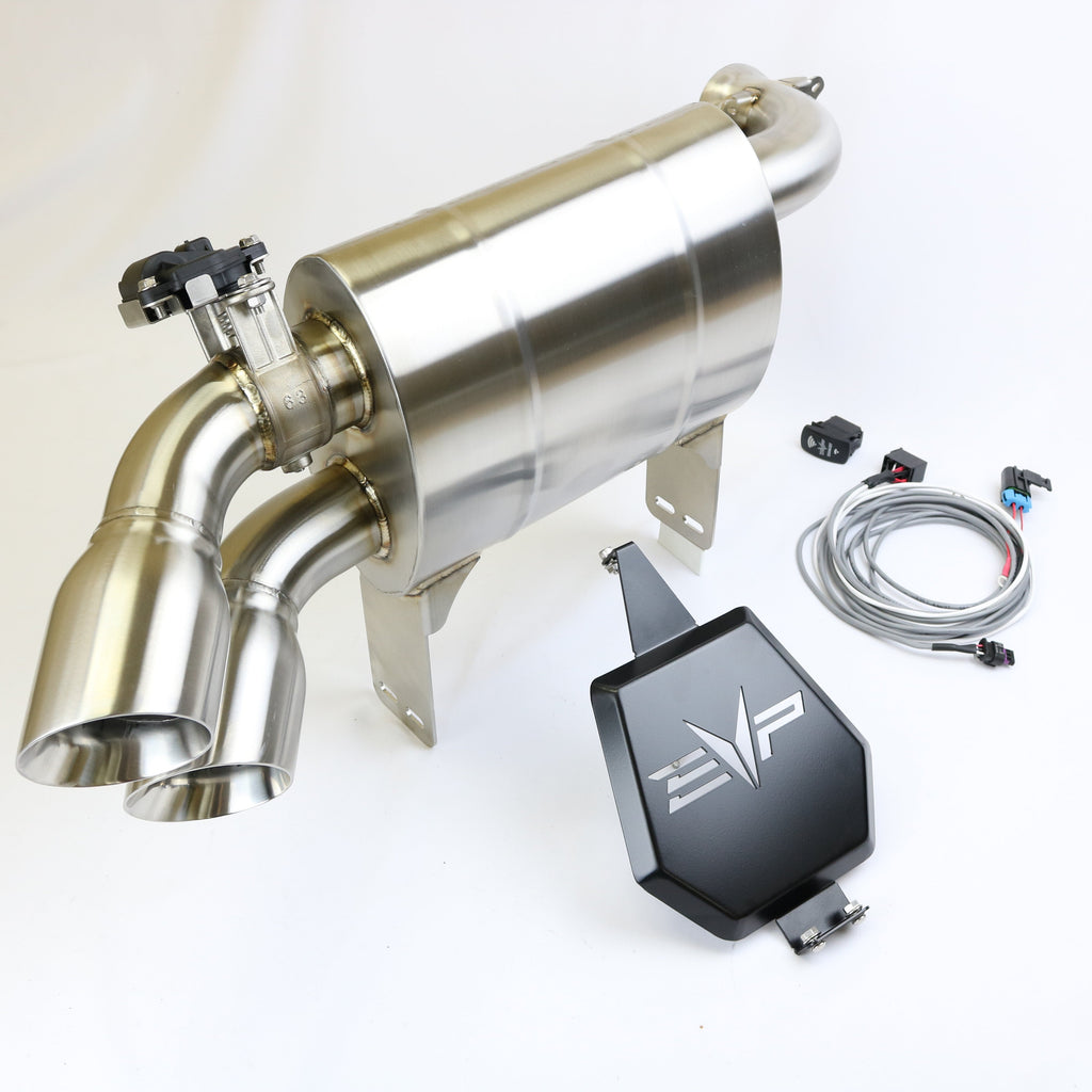 EVO Can-Am Maverick X3 Captain's Choice Electric Cut Out Exhaust