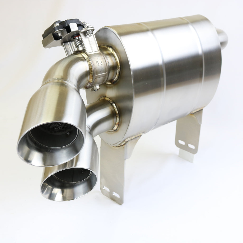 EVO Can-Am Maverick X3 Captain's Choice Electric Cut Out Exhaust