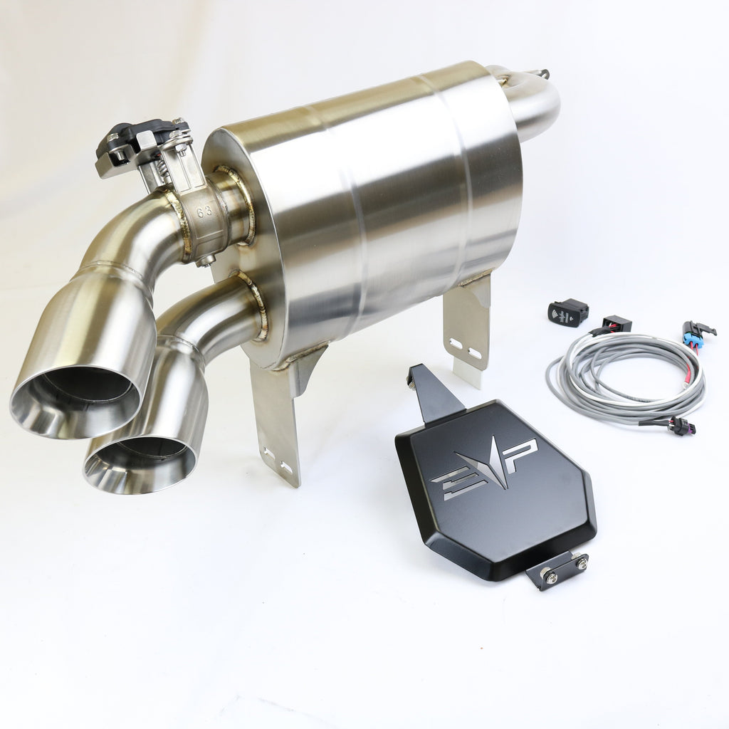 EVO Can-Am Maverick X3 Captain's Choice Electric Cut Out Exhaust