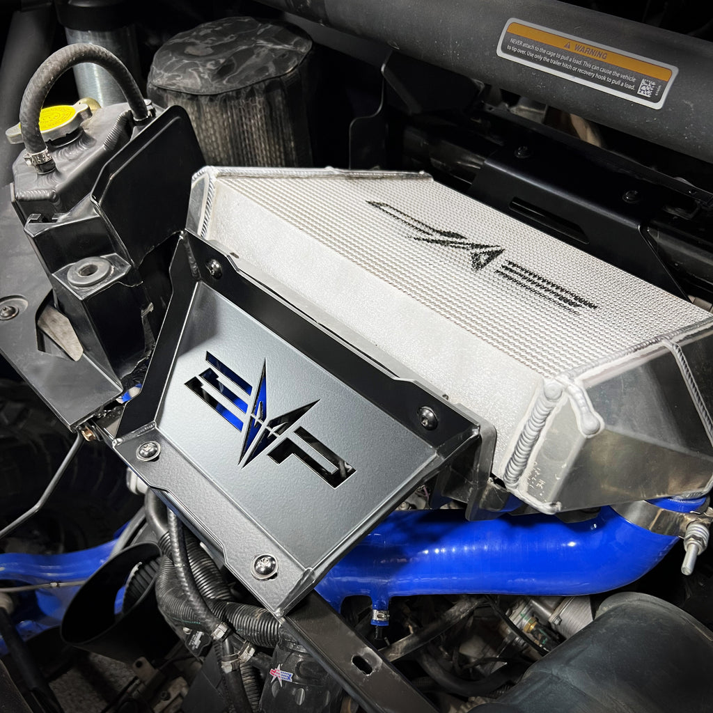 EVO Can-Am Maverick X3 Intercooler Tip-Up Brackets