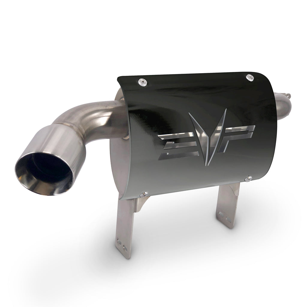 EVO Can-Am Maverick X3 Magnum Side Exit Exhaust w/ Heat Shield