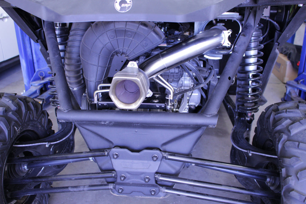 EVO Can-Am Maverick X3 Muffler Bypass Straight Pipe