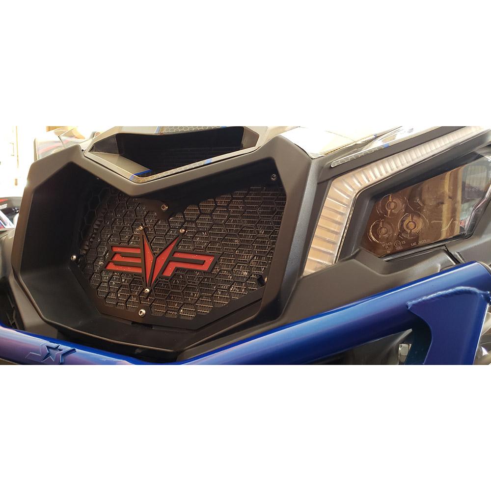 EVO Can-Am Maverick X3 & Polaris RZR Grilles Logo/Emblem