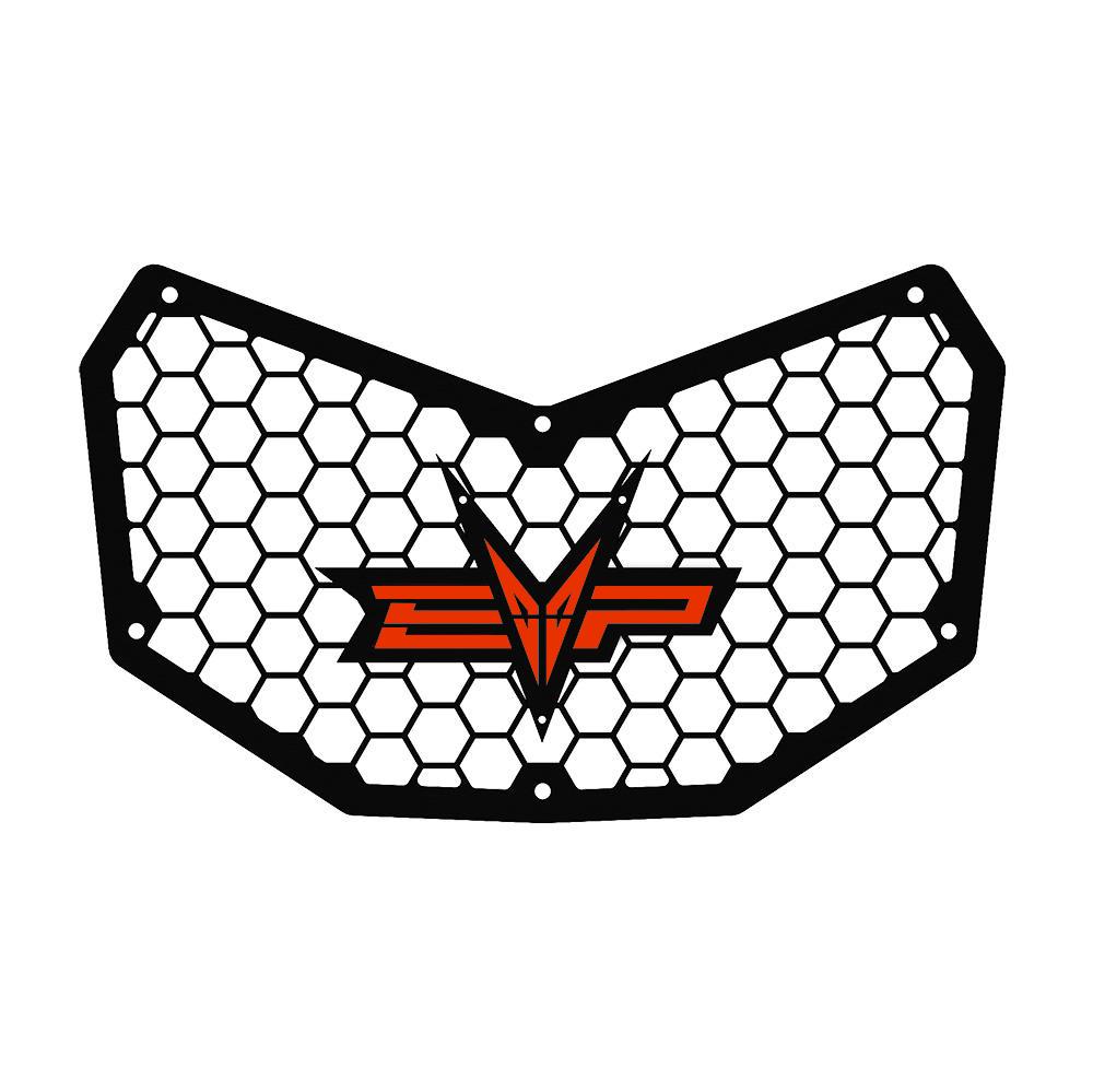 EVO Can-Am Maverick X3 & Polaris RZR Grilles Logo/Emblem