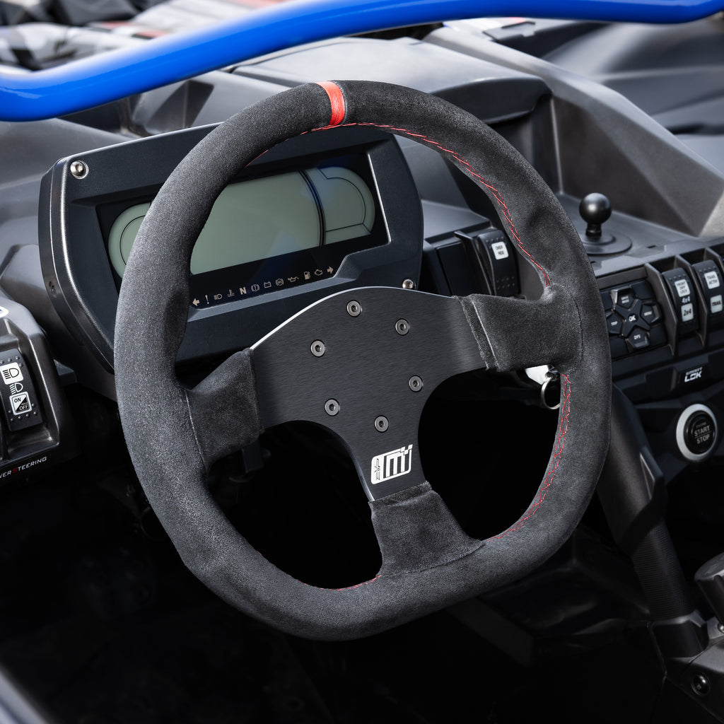 EVO Can-Am Maverick X3 Trail/Sport & Commander Mode Steering Wheel & Quick-Release Hub Adapter