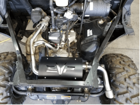 evo defender exhaust