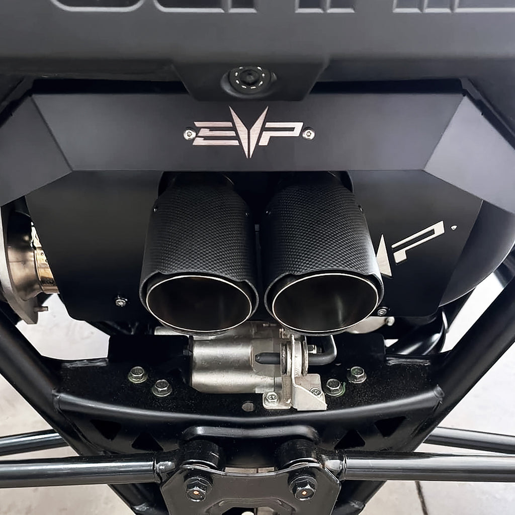 EVO Polaris RZR Pro R Magnum XR Series Twin Exit Exhaust