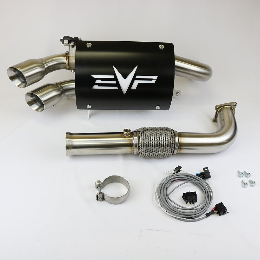EVO Polaris RZR Pro XP & Turbo R Captains's Choice Exhaust