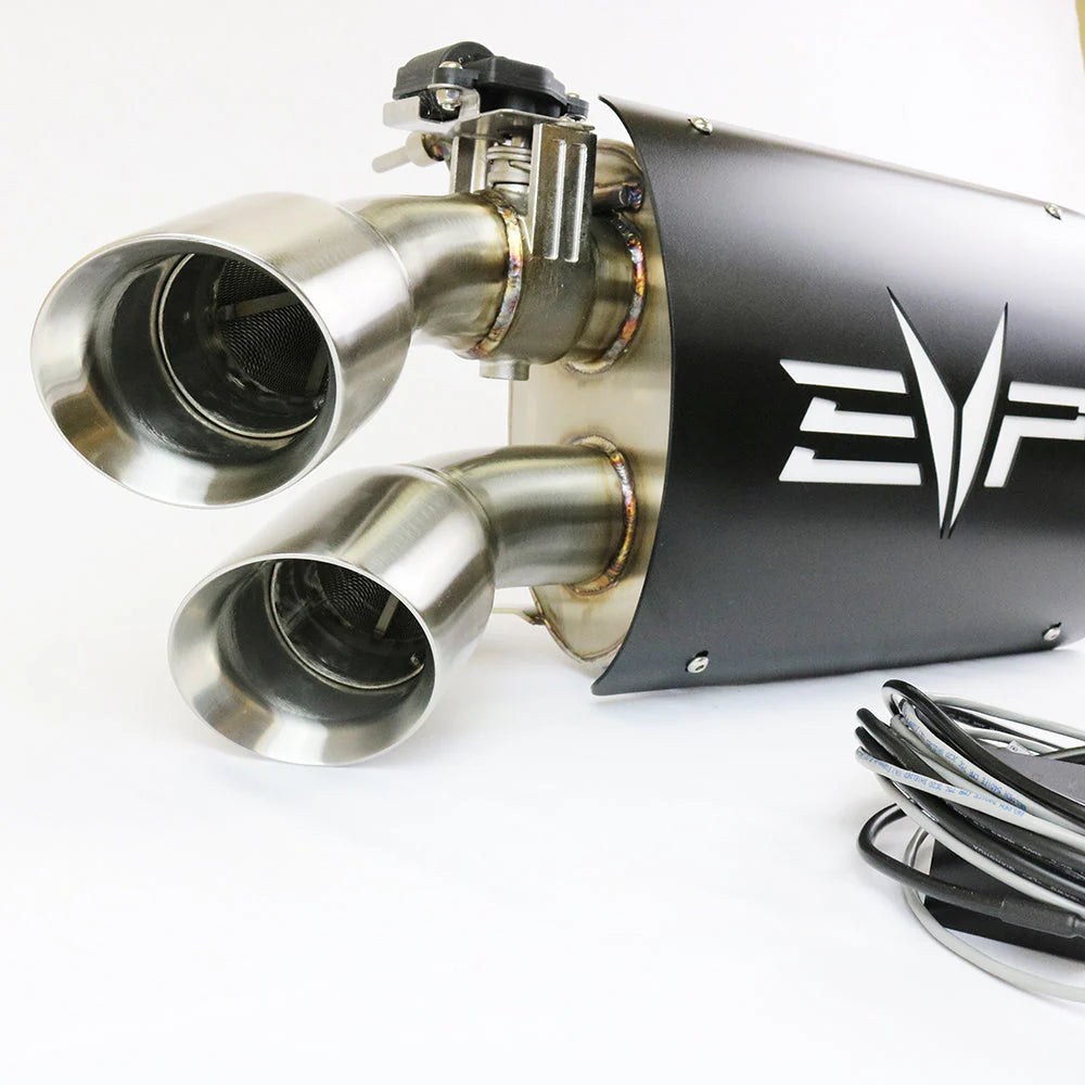 EVO RZR XP Turbo Electric Captains Choice Exhaust
