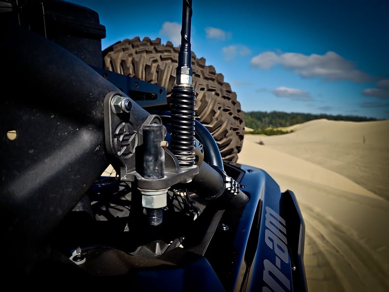 Evotech Motorsports Can-Am X3 B-Pillar Dual Whip Flag Mount