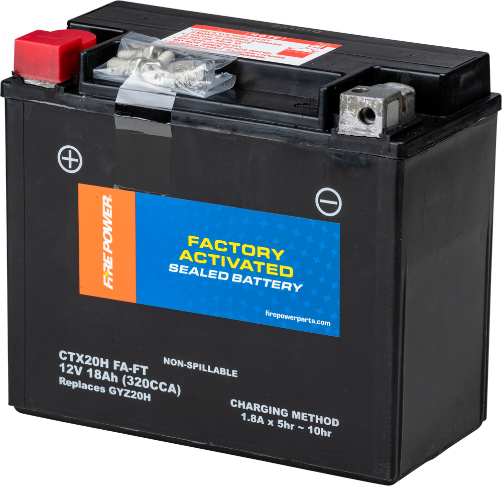 Fire Power Factory Activated Sealed Battery CTX20H