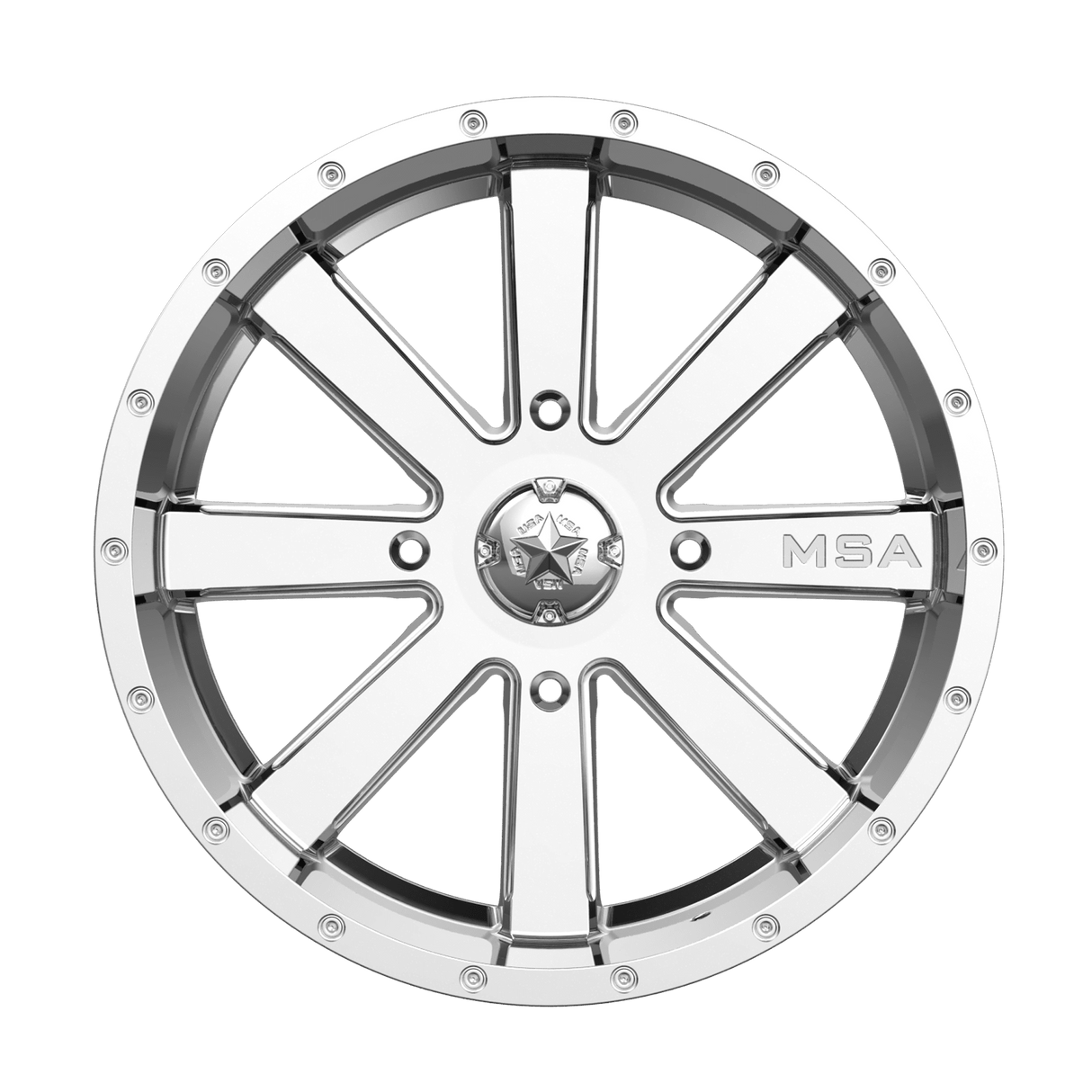 MSA M34 Flash - Chrome