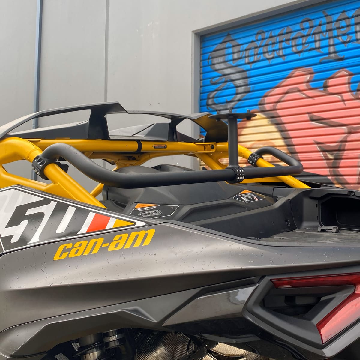 Factory UTV Can-Am Maverick R Dual Clamp Spare Tire Mount