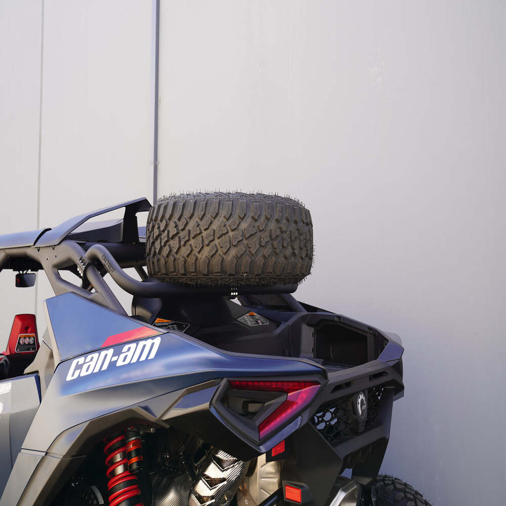 Factory UTV Can-Am Maverick R Max Dual Clamp Spare Tire Mount