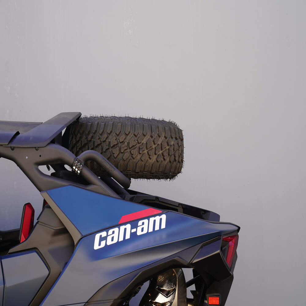 Factory UTV Can-Am Maverick R Max Dual Clamp Spare Tire Mount