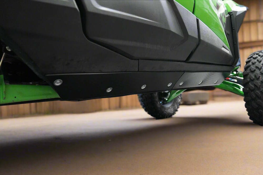 Factory UTV Kawasaki Teryx H2 UHMW Skid Plate & Rock Sliders