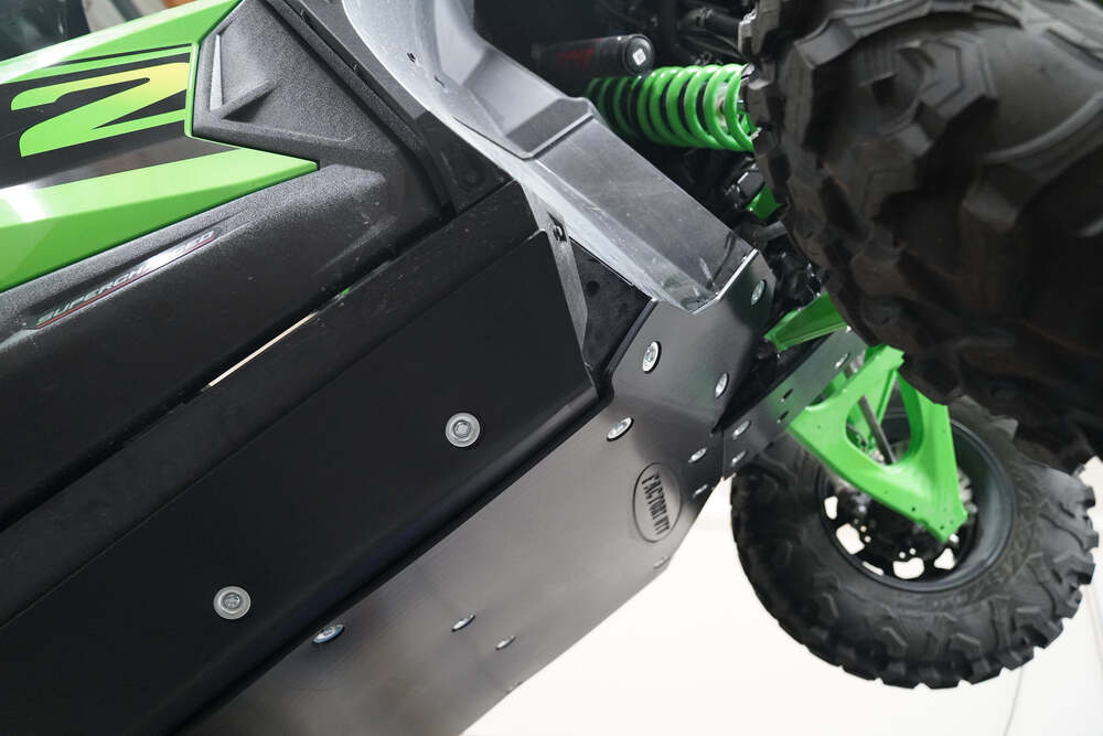 Factory UTV Kawasaki Teryx H2 UHMW Skid Plate & Rock Sliders