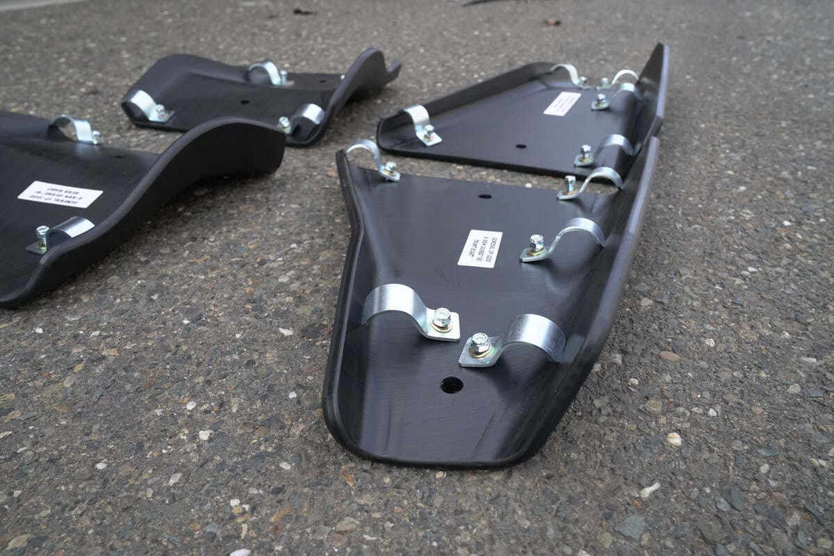 Factory UTV Polaris General XP 1000 UHMW A-Arm Guards