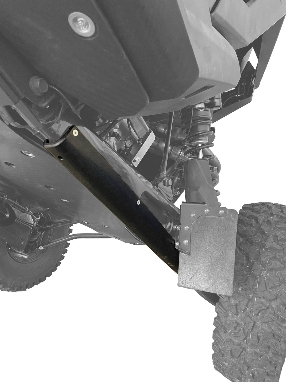 Factory UTV Polaris Pro R UHMW Trailing Arm Guards