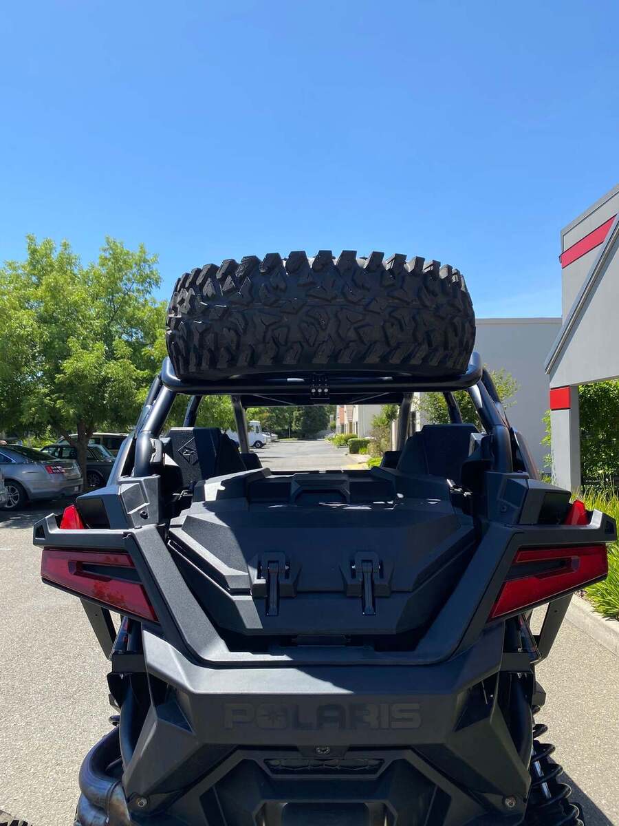 Factory UTV Polaris RZR Pro R 4 Dual Clamp Spare Tire Mount