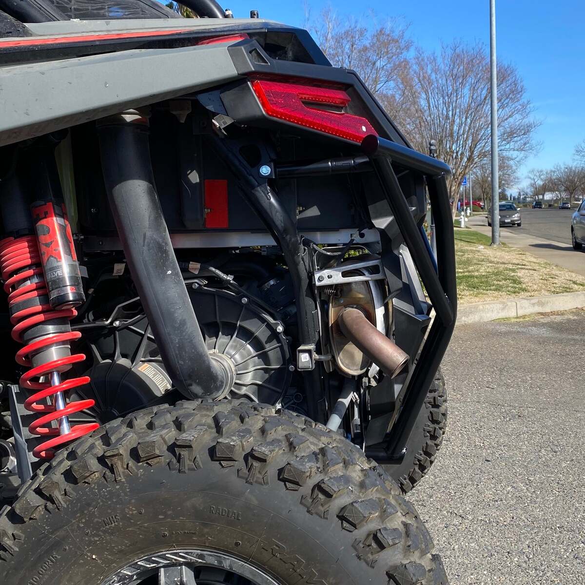 Factory UTV Polaris RZR Pro XP Rear Bumper