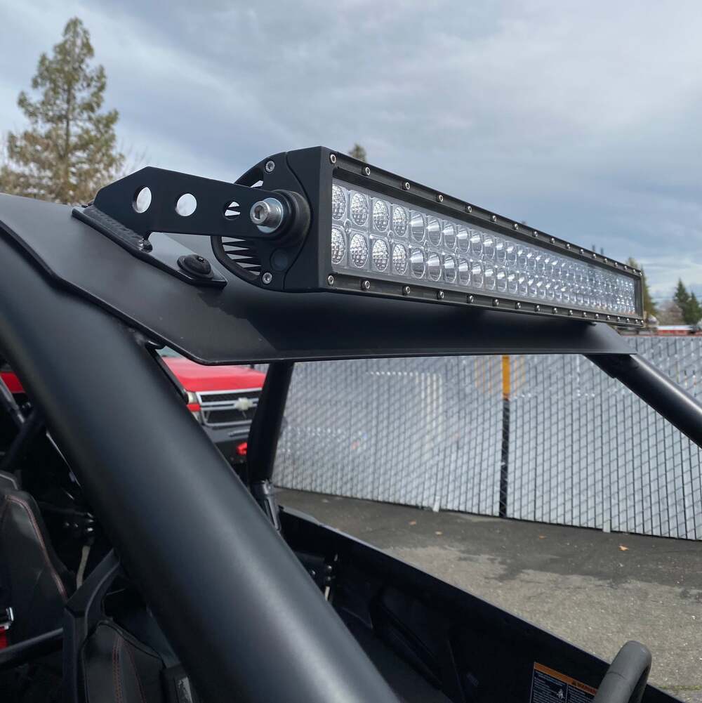 Factory UTV Polaris RZR Turbo R Light Bar Brackets