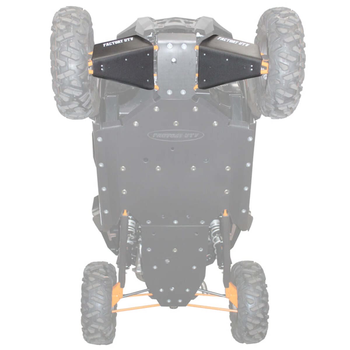 Factory UTV Polaris RZR XP 1000 UHMW A-Arm Guards