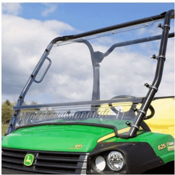 Falcon Ridge '04-'10 John Deere Gator HPX/XUV 620i/625i/825i/850d/855d Aero Vent Front Hard Coated Windshield