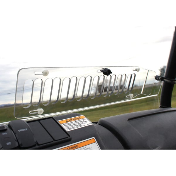 Falcon Ridge '12-'14 Arctic Cat Prowler W Aero Vent Front Windshield Round Bars