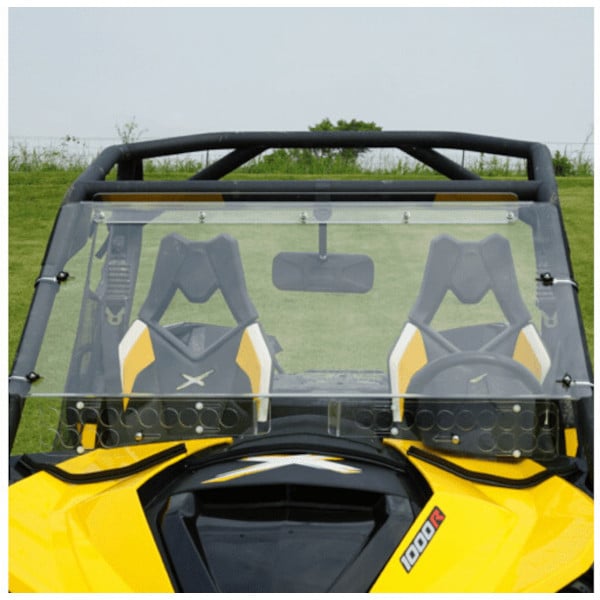 Falcon Ridge '13-'18 Can Am Maverick Hard Coat Aero Vent Front Windshield