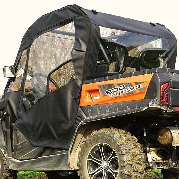 Falcon Ridge CF Moto UForce 500/800 Soft Doors and Rear Window With Zipper