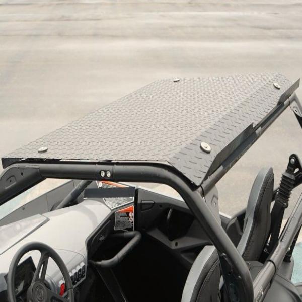 Falcon Ridge CF Moto ZForce 950 Black Aluminum Diamond Hard Top Plate