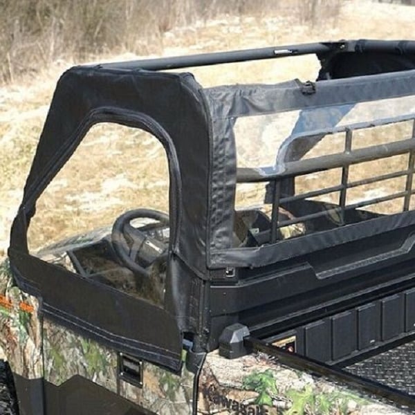 Falcon Ridge Kawasaki Mule Pro-MX Soft Doors and Rear Window With Zipper